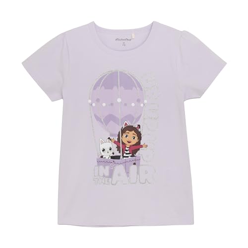 MINYMO Mädchen Kurzärmeliges T-Shirt mit Gabby's Dollhouse-Aufdruck von MINYMO