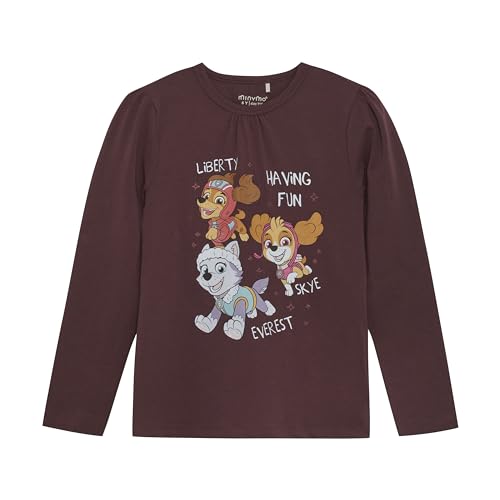 MINYMO Mädchen Langarm T-Shirt mit PAW Patrol Druck von MINYMO