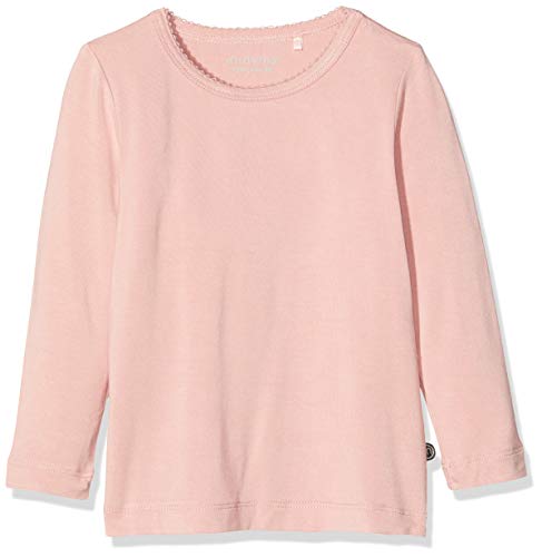 MINYMO Mädchen Langarm angenehmer Qualität Bluse, Rosa (Misty Rose 524), (Herstellergröße:104) von MINYMO