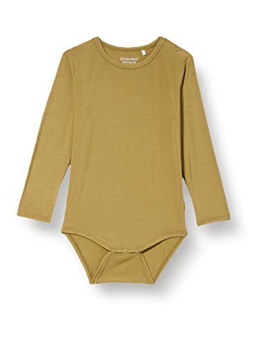 MINYMO Unisex Baby Body LS-Bamboo Kleinkind T-Shirt-Satz, Dried Herbs, 86 von MINYMO