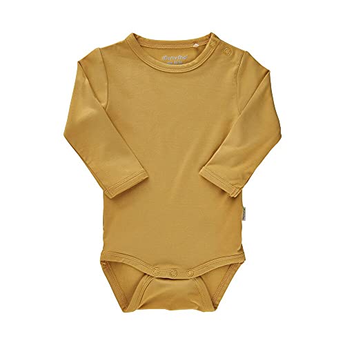 MINYMO Unisex Baby Body LS-Bamboo Kleinkind T-Shirt-Satz, Rattan, 56 von MINYMO