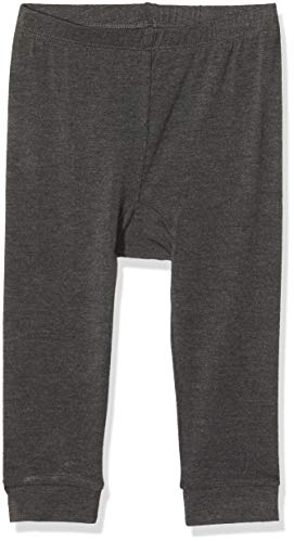 MINYMO Unisex Baby Leggins Leggings, Grau (Dark Grey Melange 121), (Herstellergröße:74) von MINYMO