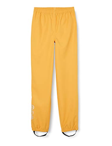 MINYMO Unisex-Child Softshell Pants Shell Jacket, Golden Orange, 140 von MINYMO