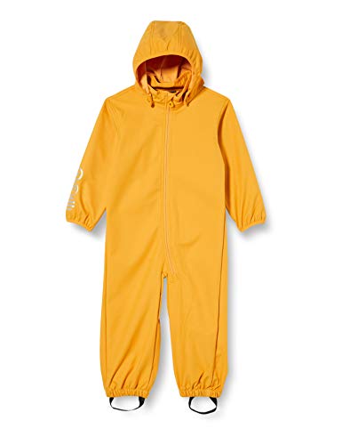 MINYMO Unisex-Child Softshell Suit Shell Jacket, Golden Orange, 74 von MINYMO