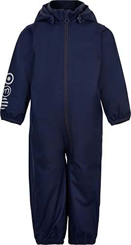 MINYMO Unisex Kids Softshell Suit-Solid Shell Jacket, Dark Navy, 80 von MINYMO
