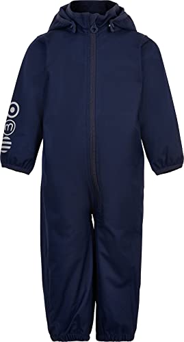 MINYMO Unisex Kids Softshell Suit-Solid Shell Jacket, Dark Navy, 86 von MINYMO