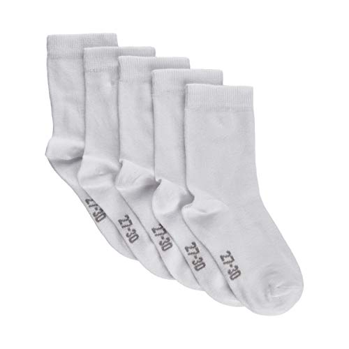 MINYMO Unisex Kinder Minymo Ankel Socken Socks, White, 31 34 EU von MINYMO