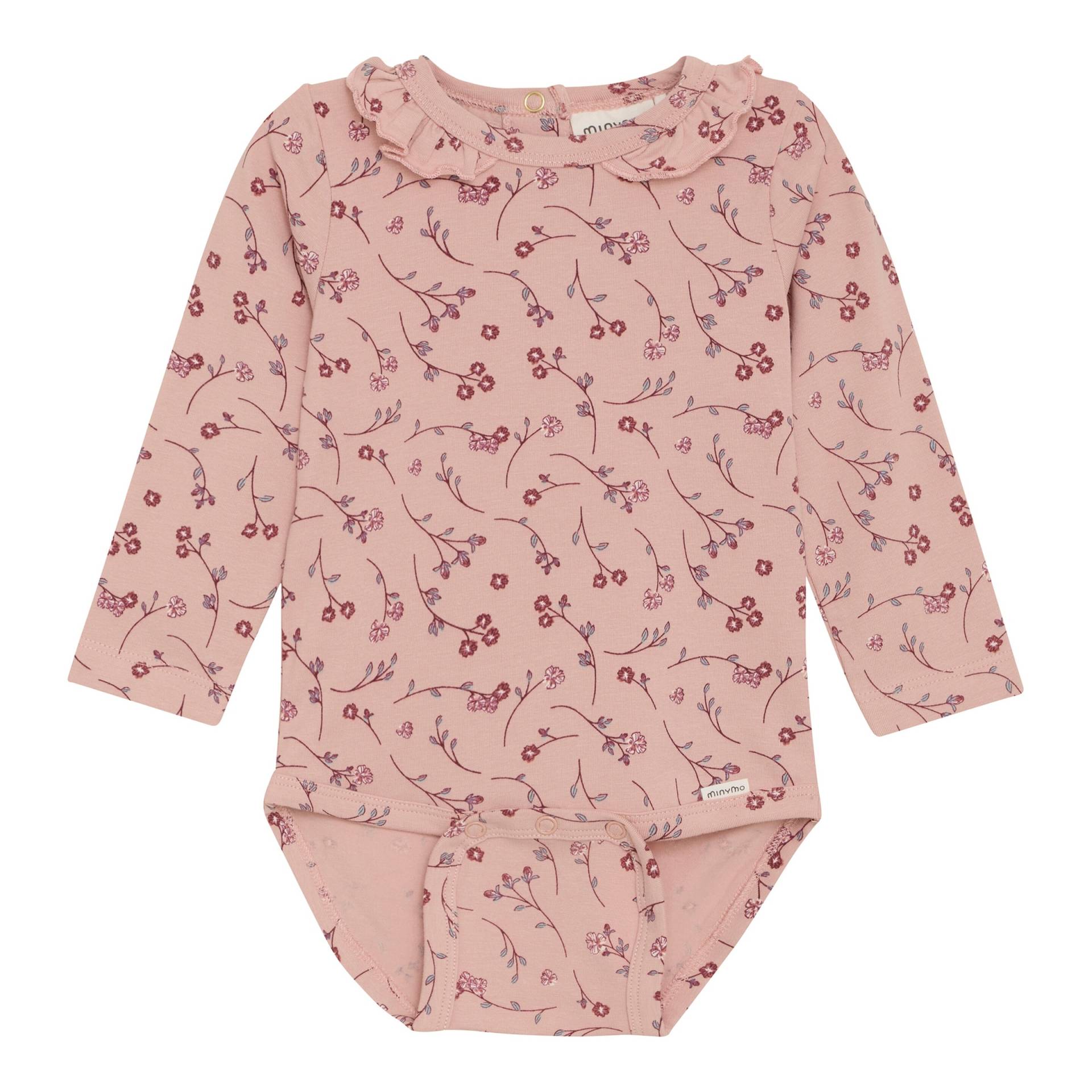 Minymo Body langarm Blumen von MINYMO