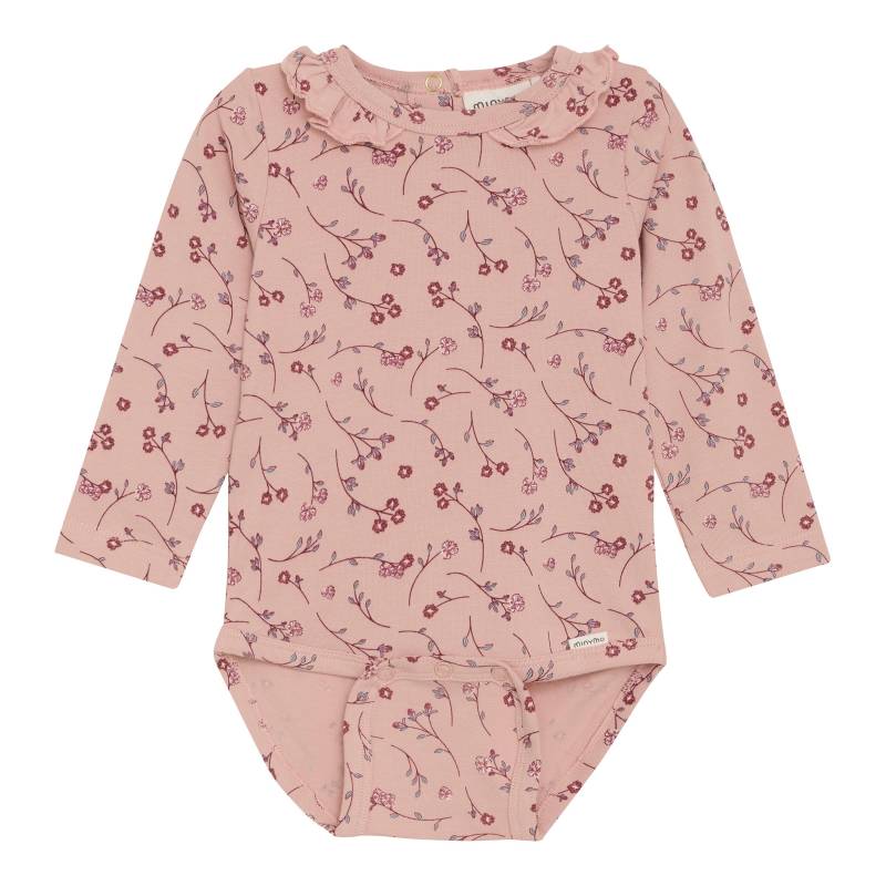 Minymo Body langarm Blumen von MINYMO