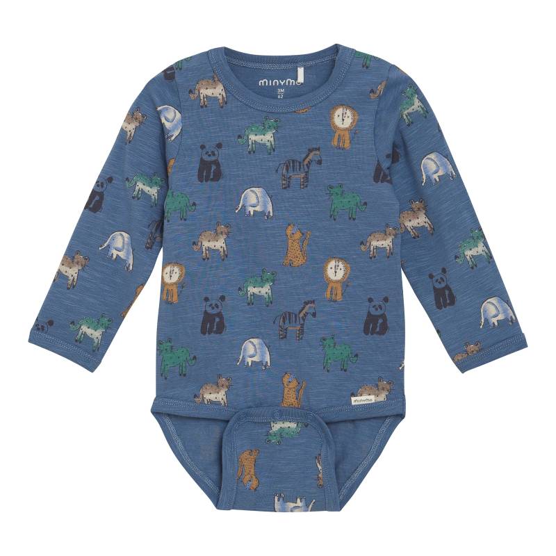 Minymo Body langarm Safaritiere von MINYMO