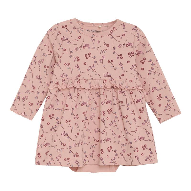 Minymo Bodykleid langarm Blumen von MINYMO