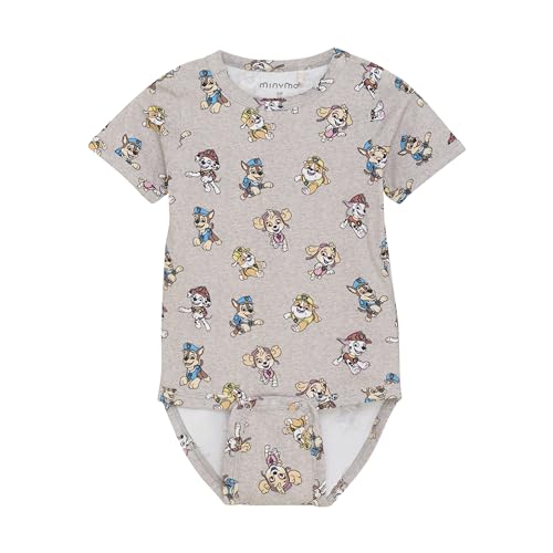 Minymo Kurzarm-Body mit Paw Patrol-Aufdruck von MINYMO