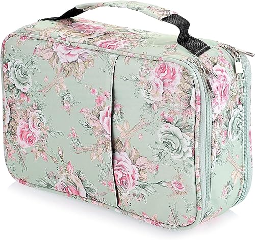 MIOTEQ Farbiges Federmäppchen mit 300 Fächern, großes Fassungsvermögen, Stifthalter, Organizer-Tasche mit Reißverschluss for Aquarell-Buntstifte, Gelstifte for Künstler (Color : C) von MIOTEQ