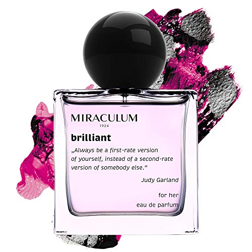 Miraculum Brilliant Eau De Parfum für Sie – Parfüm für Frauen - Verführerischer Duft – Fruchtig-Blumiges Eau de Cologne – Premium Eau De Parfum-Spray – Kleines Geschenk Für Frauen – 50 ml Flakon von MIRACULUM 1924