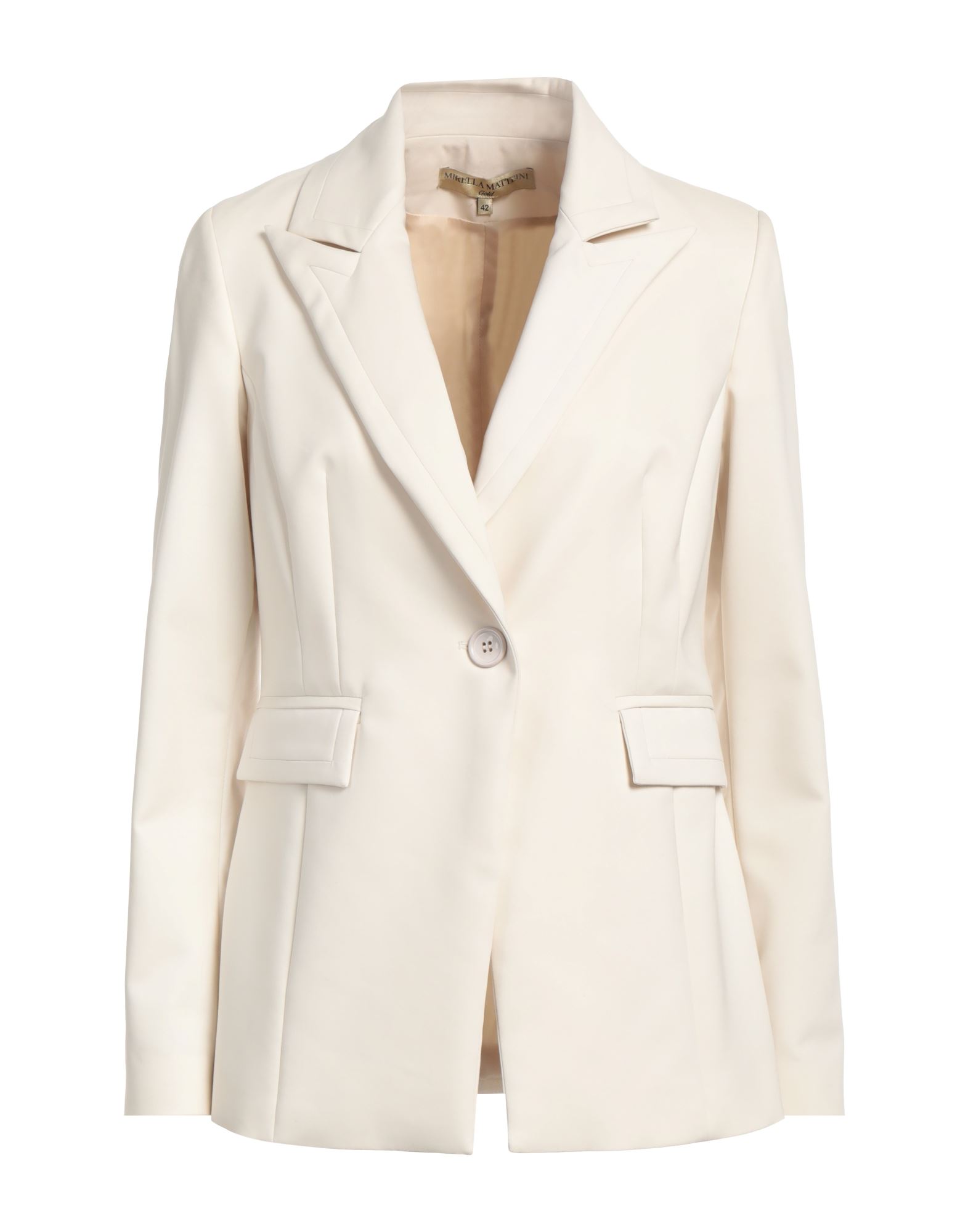 MIRELLA MATTEINI Blazer Damen Off white von MIRELLA MATTEINI