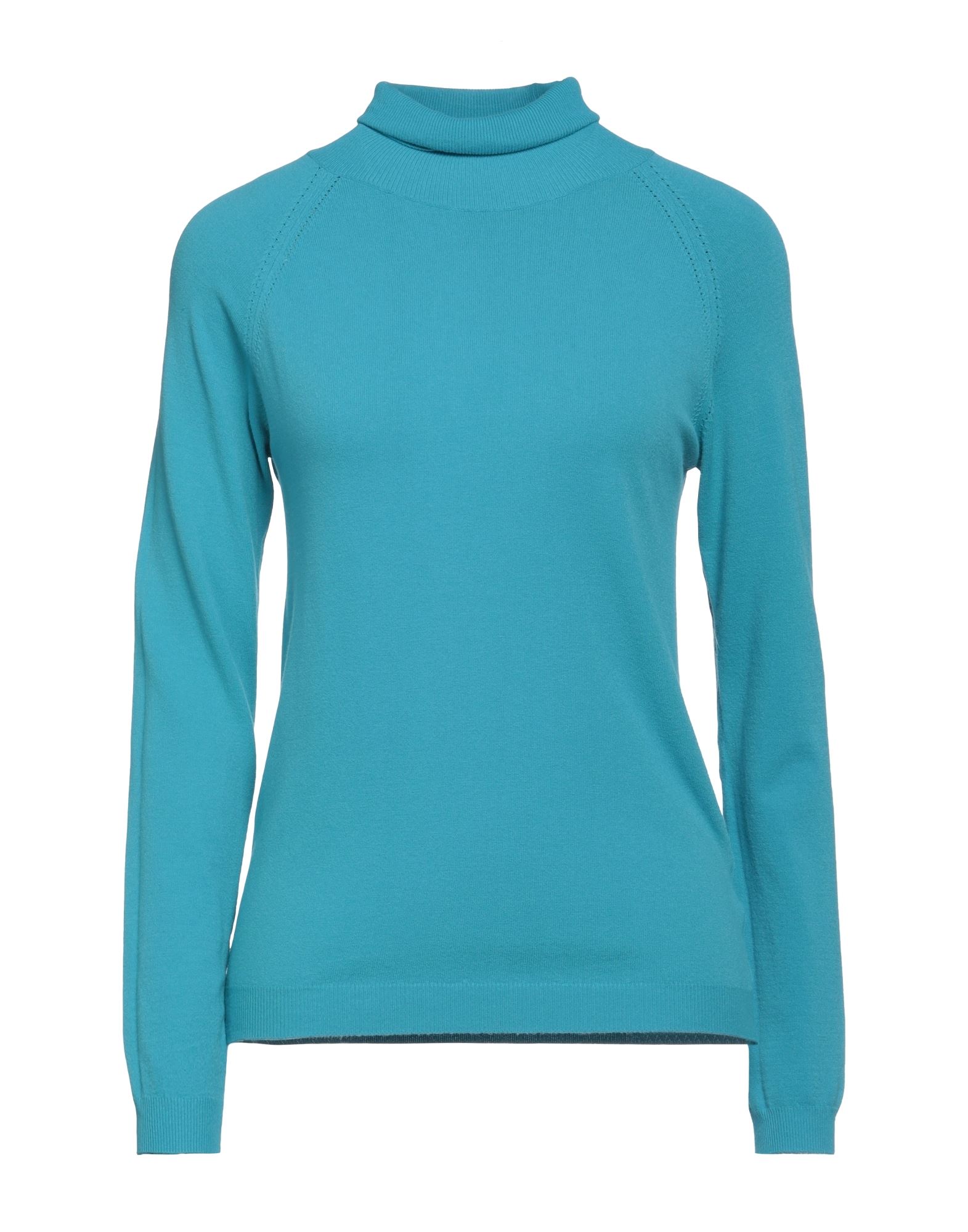 MIRELLA MATTEINI Rollkragenpullover Damen Azurblau von MIRELLA MATTEINI