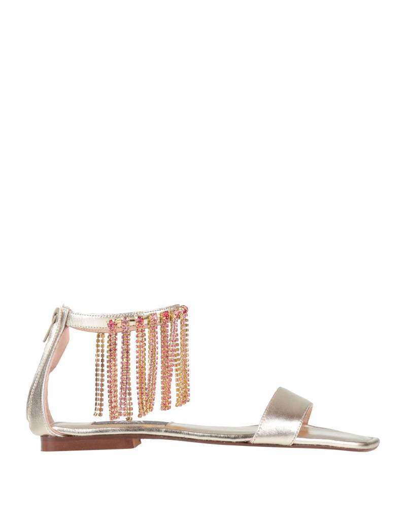 MIRIAM STELLA Sandale Damen Platin von MIRIAM STELLA