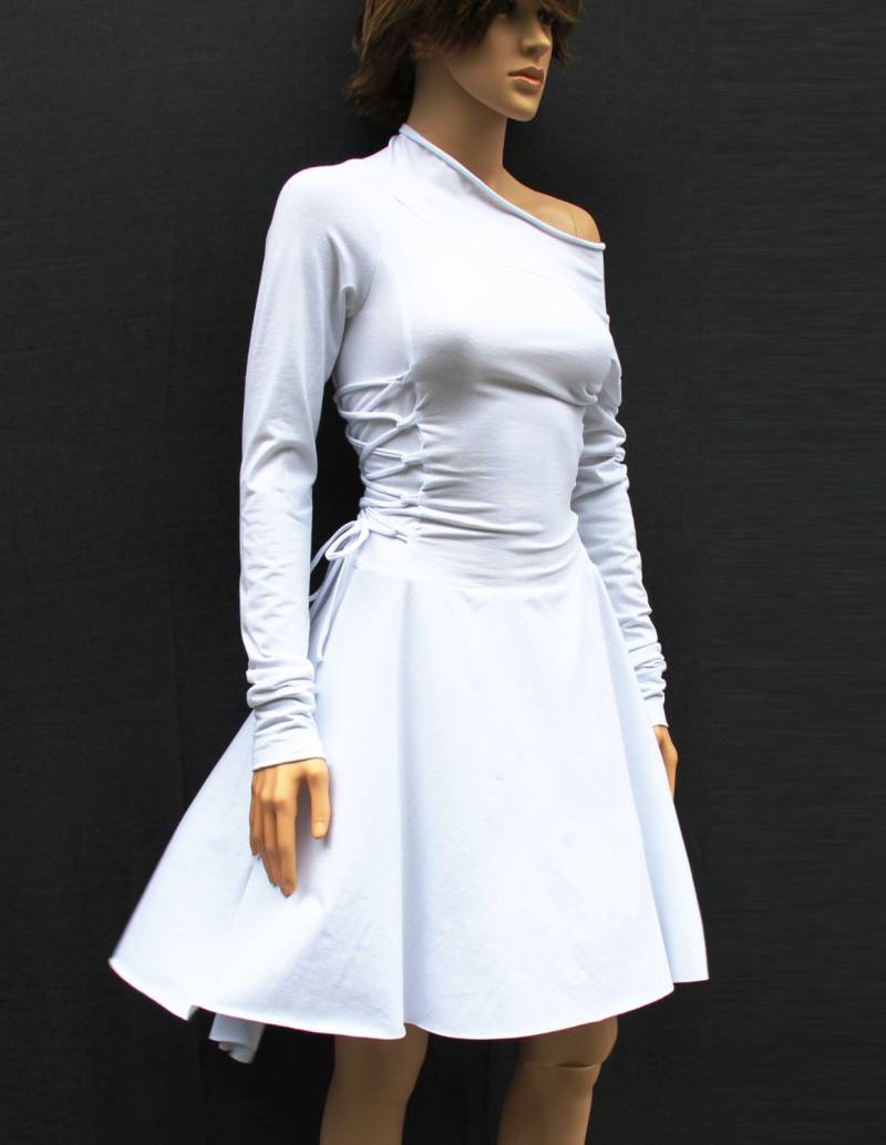 Kleid/High Low Kleid/ Schnürkleid/Freizeitkleider von MIRIMIRIFASHION