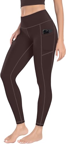MIRITY High Waist Damen Sport Leggings für Gym Yoga mit Taschen Push Up Shaping von MIRITY