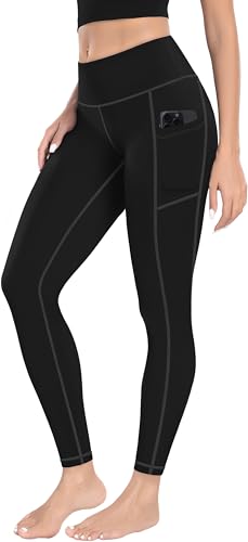MIRITY High Waist Damen Sport Leggings für Gym Yoga mit Taschen Push Up Shaping von MIRITY