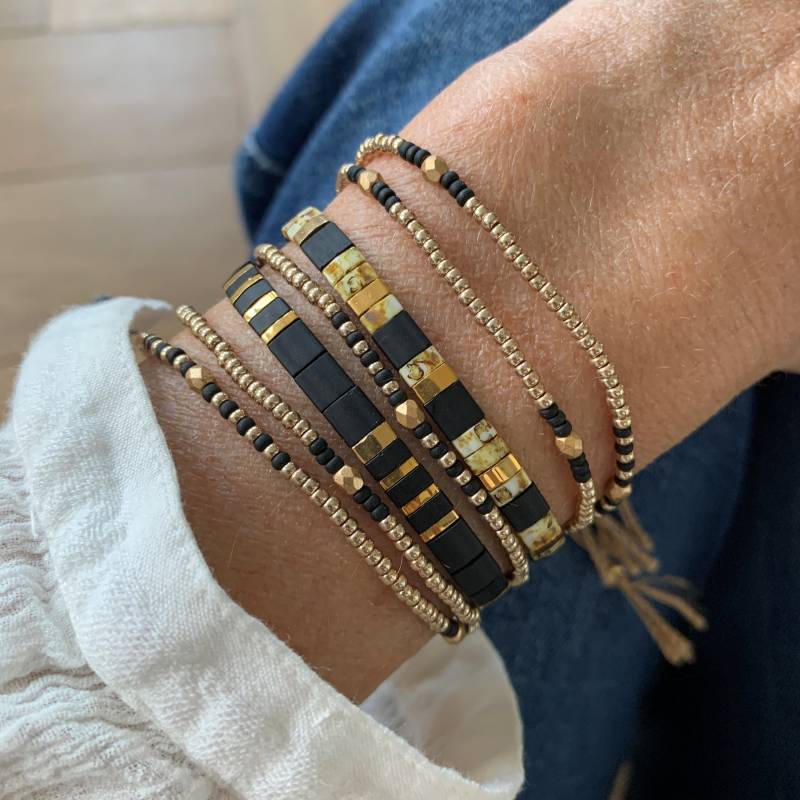 Set 3 Armbander, Wickel Armband Und Tila Perlen Armband, Geschenk Damen von MIRMARE