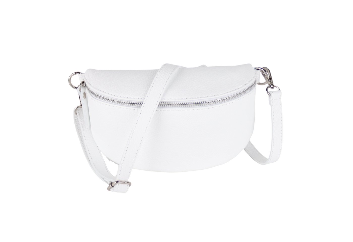 MIRROSI Bauchtasche Damen, Echtleder, Leder, Made in Italy, Umhängetasche, Brusttasche, (Schultertasche für jeden Anlass (1 Tasche & 1 Gurt), 3 Größen auswählbar), Crossbody Bag, Damen Taschen verstellbaren Schulterriemen von MIRROSI