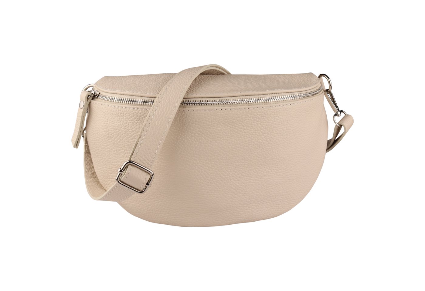 MIRROSI Bauchtasche Damen, Echtleder, Leder, Made in Italy, Umhängetasche, Brusttasche, (Schultertasche für jeden Anlass (1 Tasche & 1 Gurt), 3 Größen auswählbar), Crossbody Bag, Damen Taschen verstellbaren Schulterriemen von MIRROSI