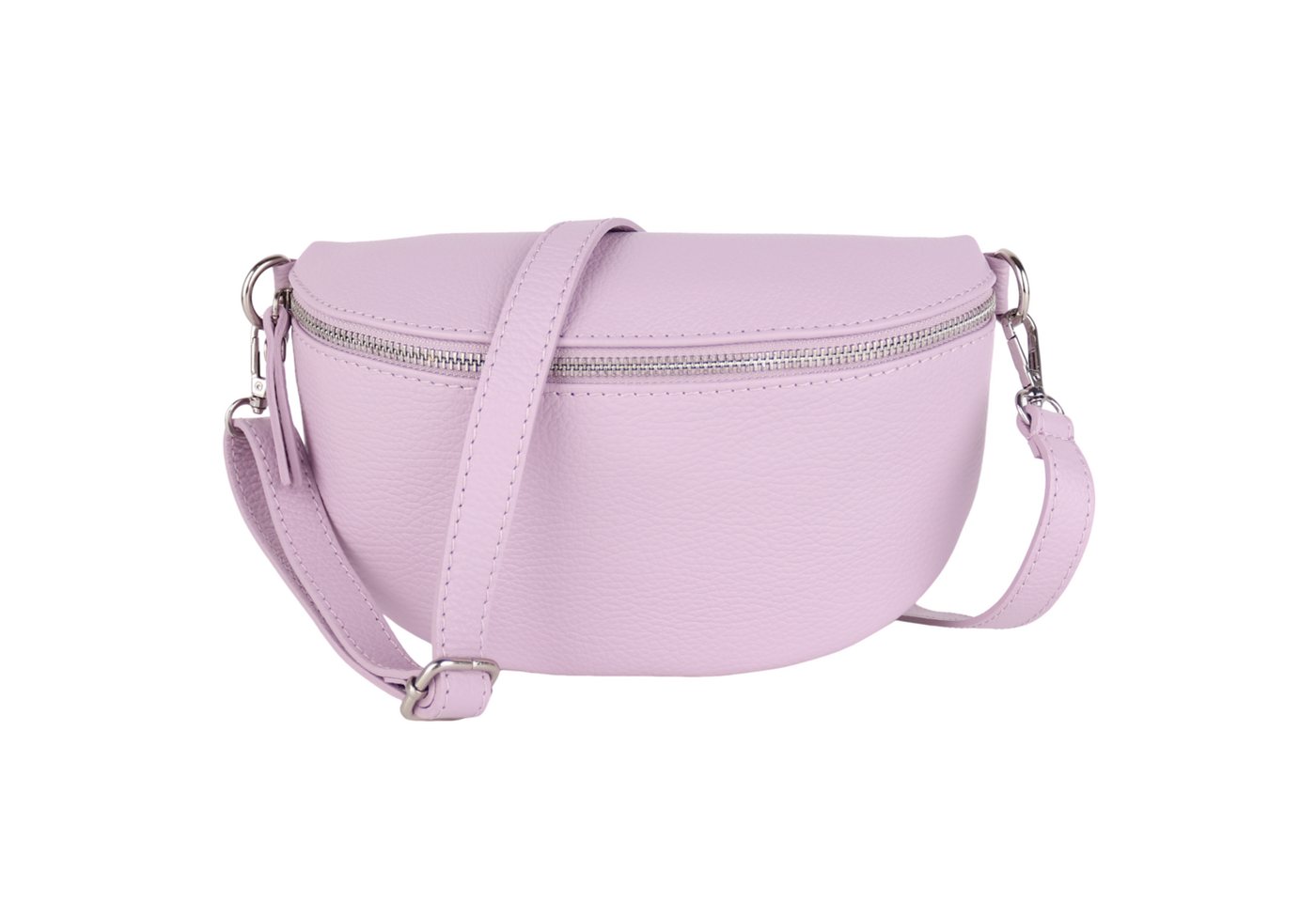 MIRROSI Bauchtasche Damen, Echtleder, Leder, Made in Italy, Umhängetasche, Brusttasche, (Schultertasche für jeden Anlass (1 Tasche & 1 Gurt), 3 Größen auswählbar), Crossbody Bag, Damen Taschen verstellbaren Schulterriemen von MIRROSI