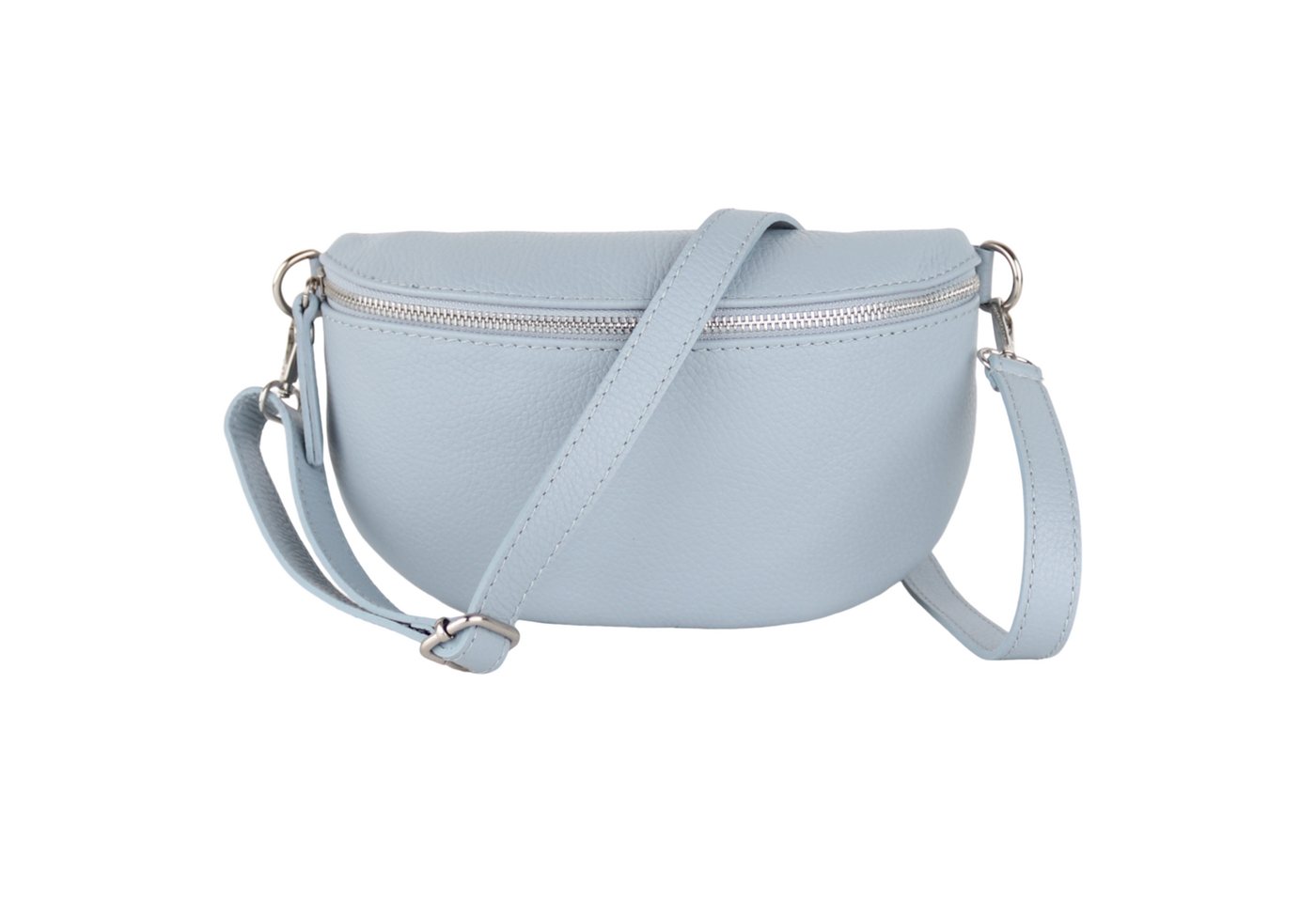 MIRROSI Bauchtasche Damen, Echtleder, Leder, Made in Italy, Umhängetasche, Brusttasche, (Schultertasche für jeden Anlass (1 Tasche & 1 Gurt), 3 Größen auswählbar), Crossbody Bag, Damen Taschen verstellbaren Schulterriemen von MIRROSI