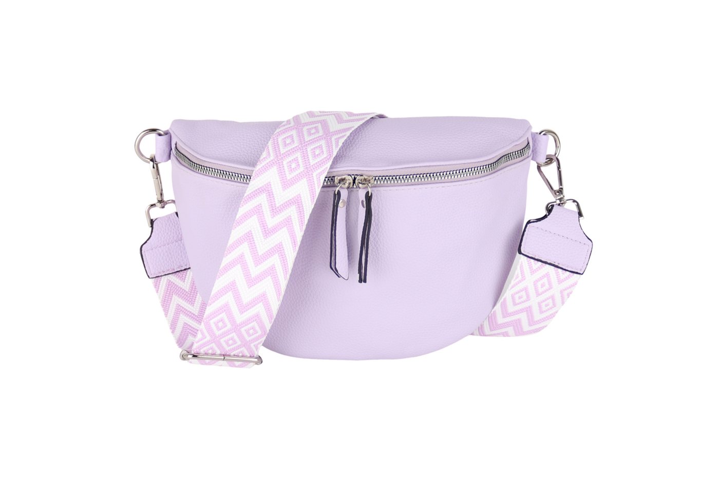 MIRROSI Bauchtasche Damen Taschen, Umhängetasche, Brusttasche, 26x18x9cm Veganes Leder (Schultertasche für jeden Anlass), Crossbody Bag, Bohemian gemusterten& verstellbaren Schulterriemen von MIRROSI