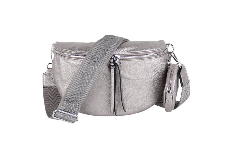 MIRROSI Bauchtasche Damen Taschen, Umhängetasche, Brusttasche, 30x19x9cm Veganes Leder (dazu 1x Münzbeutel), Crossbody Bag, Bohemian gemusterten& verstellbaren Schulterriemen von MIRROSI