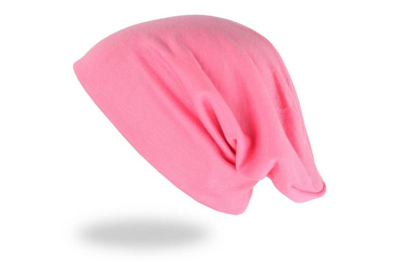 MIRROSI Beanie Unisex Beanie Slouch Mütze Uni, mit Glitzer, Wasched Look (Für Damen und Herren) Onesize, leicht und bequem von MIRROSI