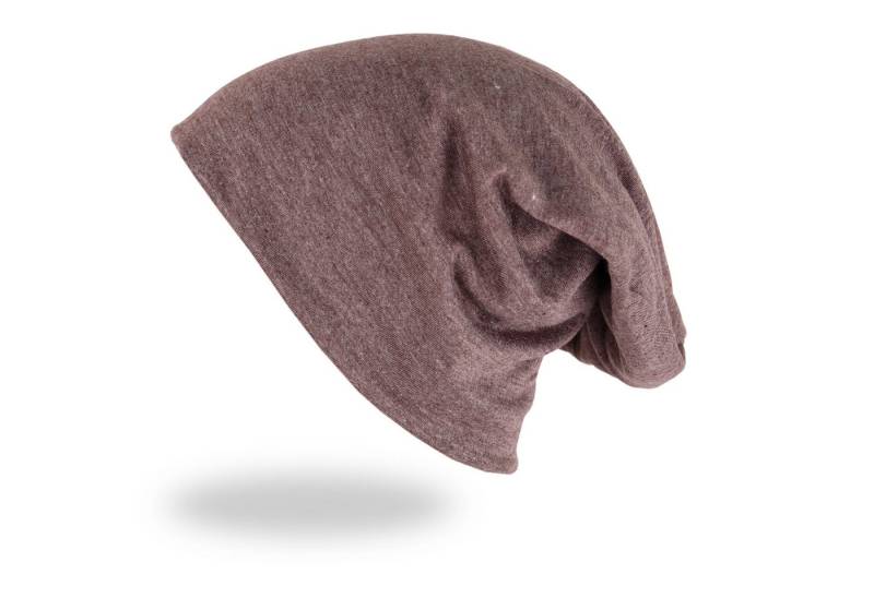 MIRROSI Beanie Unisex Beanie Slouch Mütze Uni, mit Glitzer, Wasched Look (Für Damen und Herren) Onesize, leicht und bequem von MIRROSI
