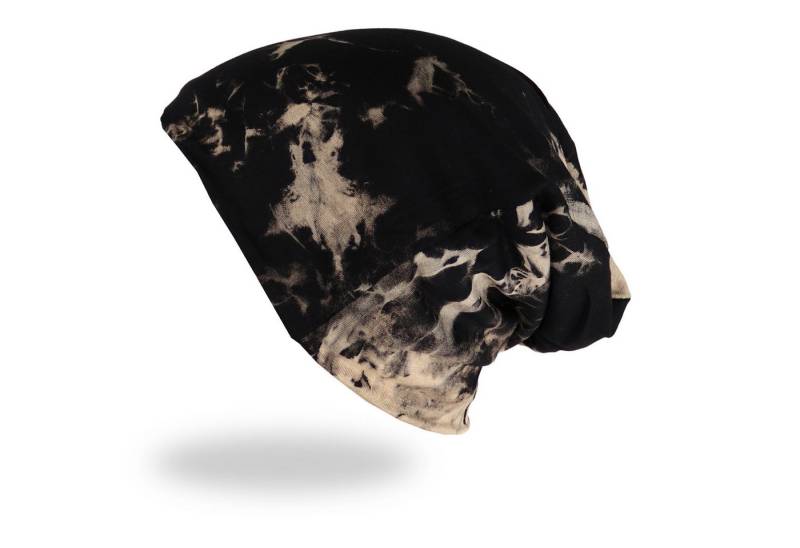MIRROSI Beanie Unisex Beanie Slouch Mütze Uni, mit Glitzer, Wasched Look (Für Damen und Herren) Onesize, leicht und bequem von MIRROSI