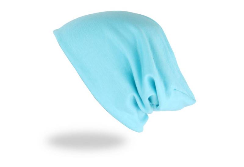 MIRROSI Beanie Unisex Beanie Slouch Mütze Uni, mit Glitzer, Wasched Look (Für Damen und Herren) Onesize, leicht und bequem von MIRROSI