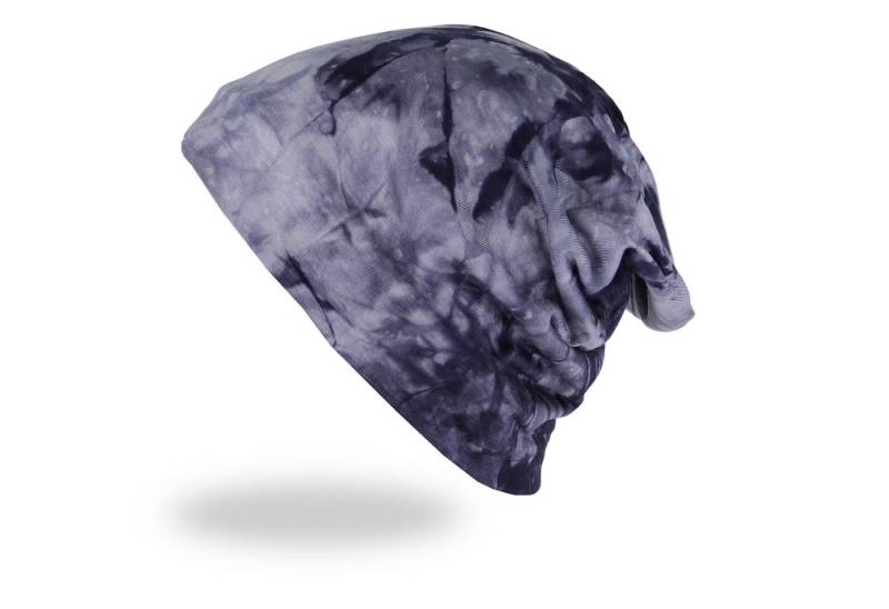 MIRROSI Beanie Unisex Beanie Slouch Mütze Uni, mit Glitzer, Wasched Look (Für Damen und Herren) Onesize, leicht und bequem von MIRROSI