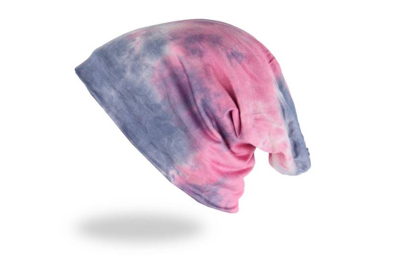 MIRROSI Beanie Unisex Beanie Slouch Mütze Uni, mit Glitzer, Wasched Look (Für Damen und Herren) Onesize, leicht und bequem von MIRROSI