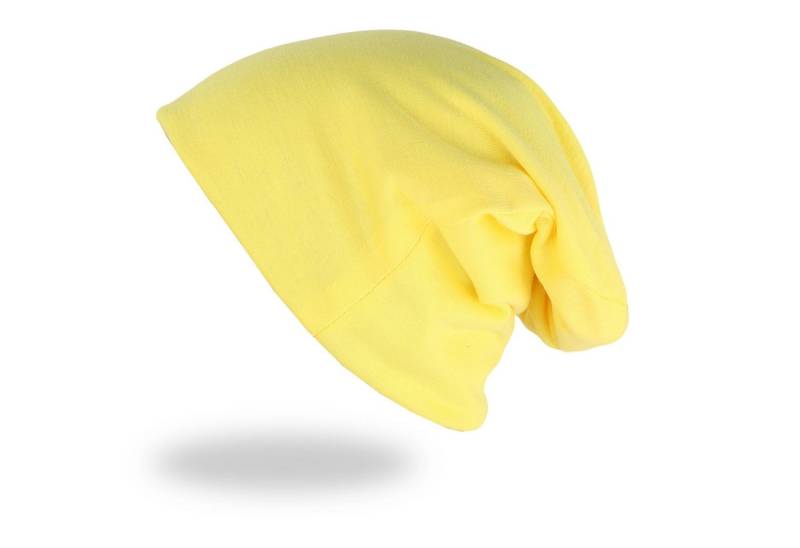 MIRROSI Beanie Unisex Beanie Slouch Mütze Uni, mit Glitzer, Wasched Look (Für Damen und Herren) Onesize, leicht und bequem von MIRROSI