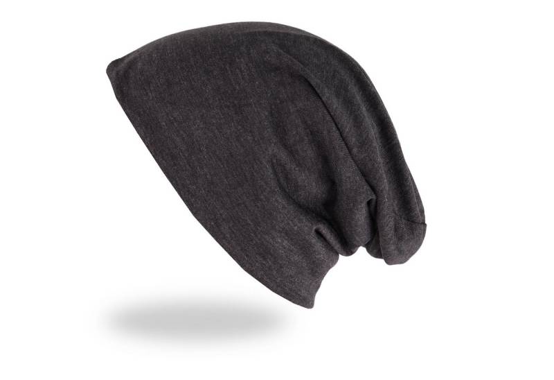 MIRROSI Beanie Unisex Beanie Slouch Mütze Uni, mit Glitzer, Wasched Look (Für Damen und Herren) Onesize, leicht und bequem von MIRROSI