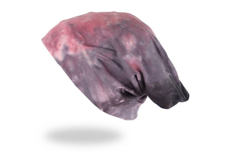MIRROSI Beanie Unisex Beanie Slouch Mütze Uni, mit Glitzer, Wasched Look (Für Damen und Herren) Onesize, leicht und bequem von MIRROSI