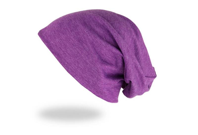 MIRROSI Beanie Unisex Beanie Slouch Mütze Uni, mit Glitzer, Wasched Look (Für Damen und Herren) Onesize, leicht und bequem von MIRROSI