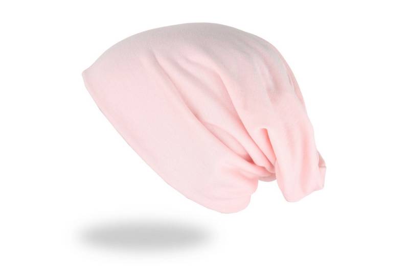 MIRROSI Beanie Unisex Beanie Slouch Mütze Uni, mit Glitzer, Wasched Look (Für Damen und Herren) Onesize, leicht und bequem von MIRROSI
