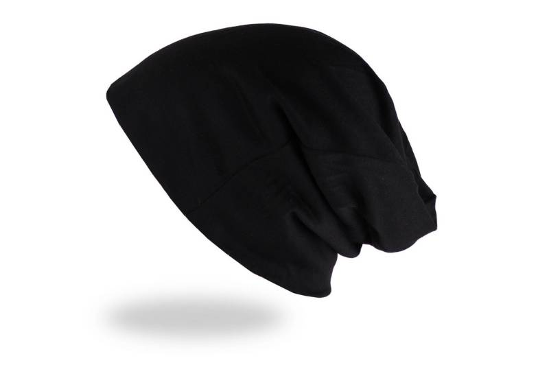 MIRROSI Beanie Unisex Beanie Slouch Mütze Uni, mit Glitzer, Wasched Look (Für Damen und Herren) Onesize, leicht und bequem von MIRROSI