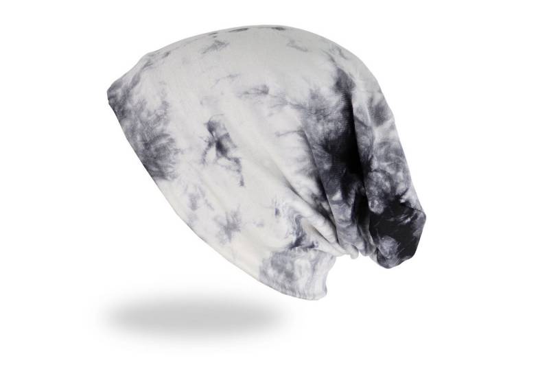 MIRROSI Beanie Unisex Beanie Slouch Mütze Uni, mit Glitzer, Wasched Look (Für Damen und Herren) Onesize, leicht und bequem von MIRROSI