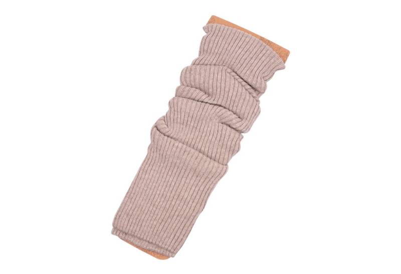MIRROSI Beinstulpen Damen Stulpen - Edel Woll-Beinwärmer mit Grobstrick-Muster Elastisch – ohne Druck auf dem Bein von MIRROSI