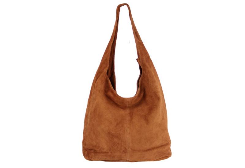 MIRROSI Beuteltasche aus Echtleder, Made in Italy, Shopper Tasche von MIRROSI