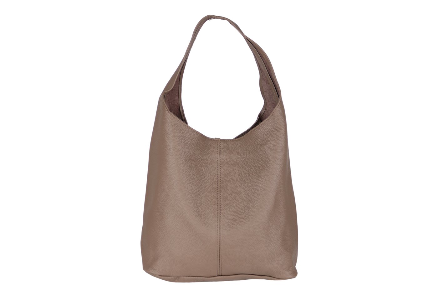 MIRROSI Beuteltasche aus Echtleder, Made in Italy, Shopper Tasche von MIRROSI