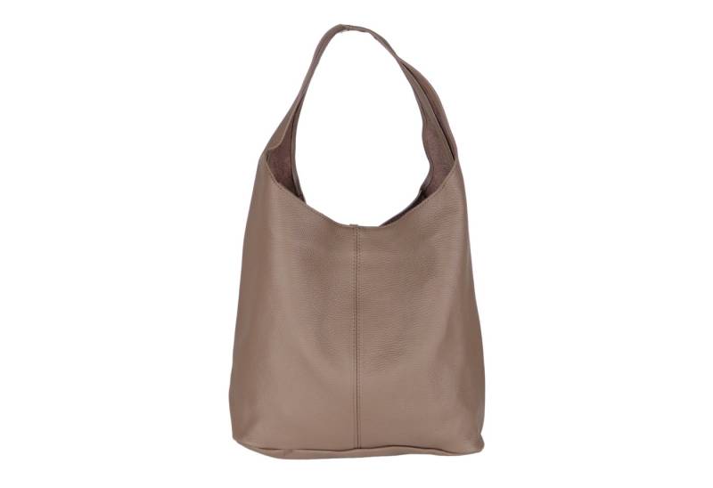 MIRROSI Beuteltasche aus Echtleder, Made in Italy, Shopper Tasche von MIRROSI