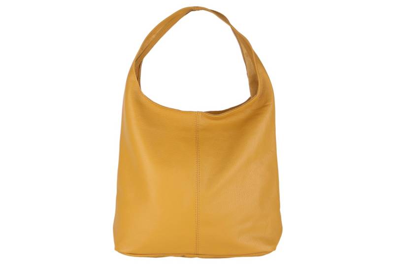 MIRROSI Beuteltasche aus Echtleder, Made in Italy, Shopper Tasche von MIRROSI