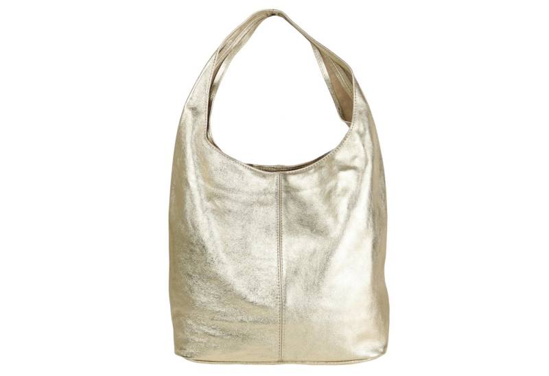 MIRROSI Beuteltasche aus Echtleder, Made in Italy, Shopper Tasche von MIRROSI